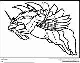 Unicorn Coloring Pages Flying Winged Cliparts Colouring Computer Designs Use Kids Choose Board Color sketch template