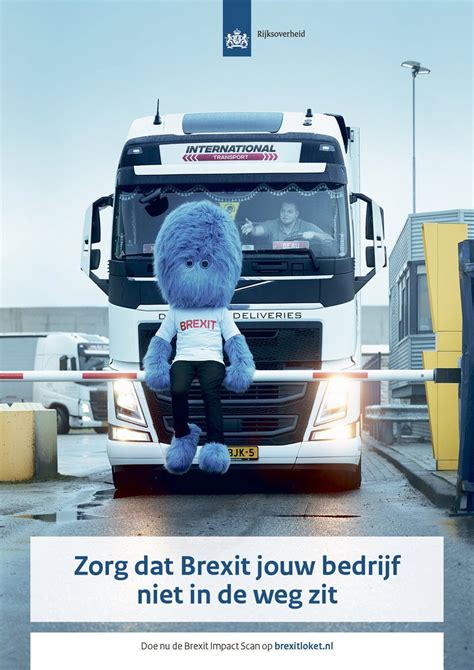 brexit muppet playing role  warning eu truckers redux