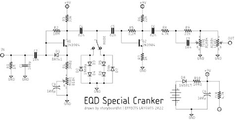 perf  pcb effects layouts earthquaker devices special cranker