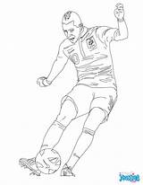 Joueur Benzema Jedessine Footballeur Coloriages sketch template