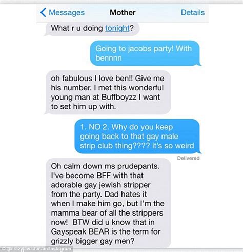 woman turns text messages from her crazy jewish mom into an instagram sensation daily mail