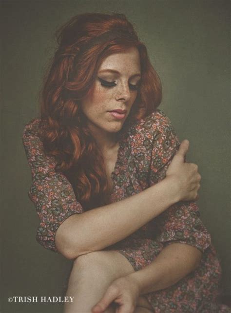 Redhead With Freckles 60s Inspiration Retro Fashion Photography