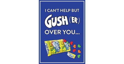 I Can T Help But Gush Er Over You 90s Valentine S Day Cards