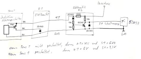 induktiver naeherungsschalter schaltplan wiring diagram