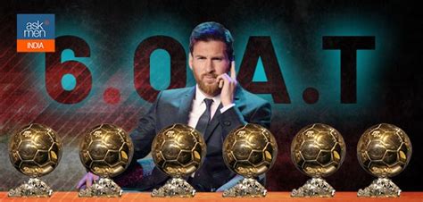 Lionel Messi Wins The Ballon D Or For A Record Sixth Time