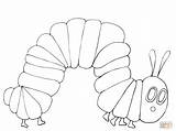 Hungry Caterpillar Coloring Very Pages Printables Supercoloring sketch template