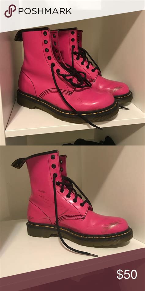 hot pink  martens pink  martens boots martens
