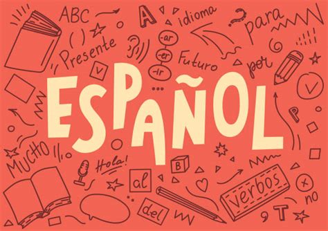 Spanish Language Illustrations Royalty Free Vector