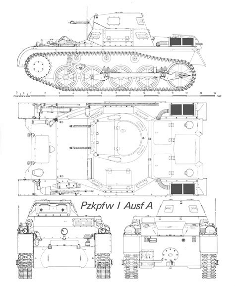 panzer  blueprint   blueprint   modeling