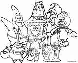 Coloring Spongebob Pages Squarepants Printables Rocks Patrick Christmas sketch template