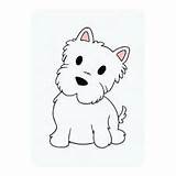 Westie Terrier West Highland Westies sketch template