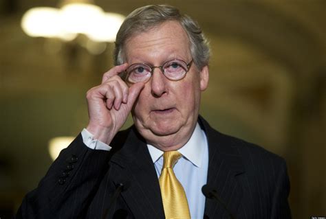 senate leader mitch mcconnell  run   excuses
