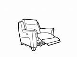 Recliner Clipartmag Drawing sketch template
