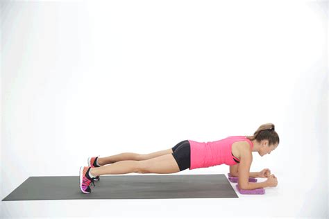 sliding elbow plank ab exercises for crop tops popsugar fitness photo 7