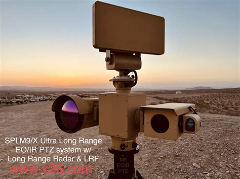 radar thermal imaging long range flir camera
