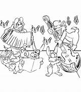Muziek Muziekinstrumenten Coloriage Musikinstrumente Musical Ausmalbilder Coloriages Malvorlage Objets Orchestra Ausmalbild Colorier Sheets Muziekinstrument Stemmen Stimmen sketch template