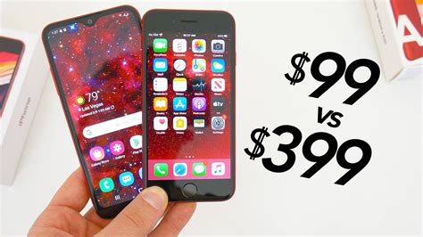 Apples Cheapest Iphone Vs Samsungs Cheapest Phone Youtube