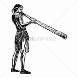 Didgeridoo Aboriginal Skimresources sketch template