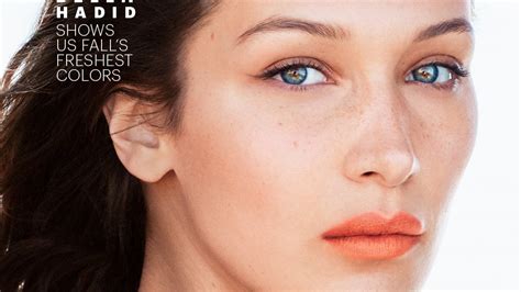 Bella Hadid Tries Fall’s Boldest Lip Colors September