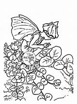 Coloring Pages Wuppsy Girls Fairy sketch template