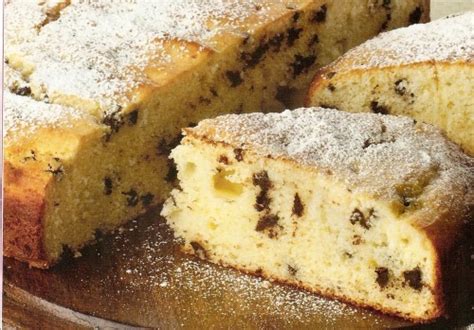 softly torta di ricotta con gocce di cioccolato