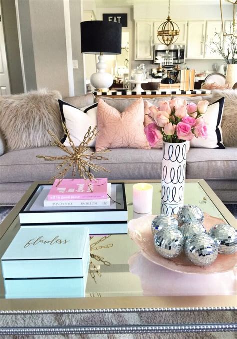 decorate  style  chic coffee table decor ideas