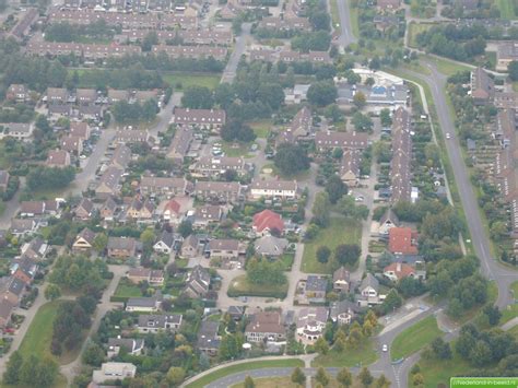 emmen derksstraat luchtfotos fotos nederland  beeldnl