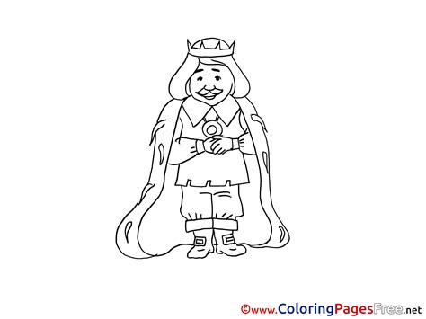king children  colouring page