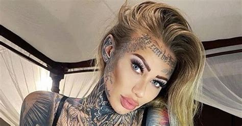 ‘britains Most Tattooed Woman Has Skull Tattoo On Vagina To Hide