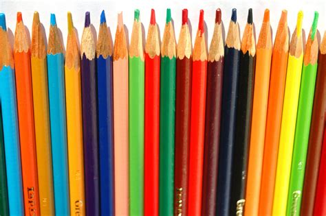 colored pencil  stock photo freeimagescom