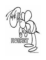 Hornet Coloring Pages Results sketch template