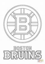 Bruins Coloring Boston Logo Pages Hockey Nhl Printable Logos Sport Print Sox Red Supercoloring Sports Kids Color Outline Sheets Info sketch template