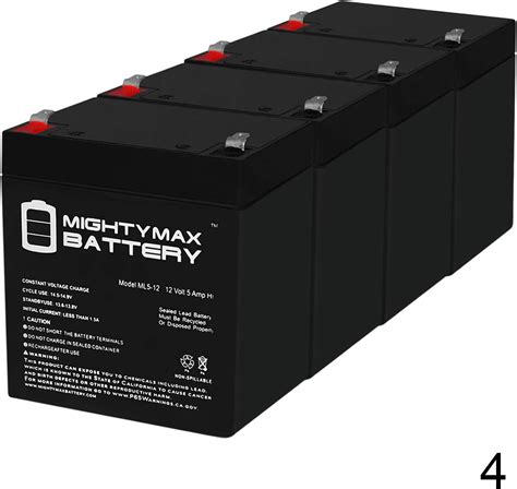 amazoncom mighty max battery ml   ah minuteman mbk replacement ups battery