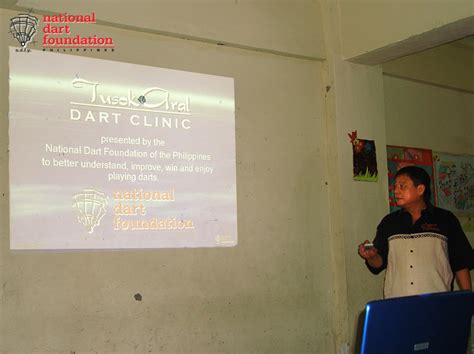 tusok balita ndfp conducts dart clinic  dart tournament  mandaluyong city high schools