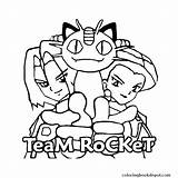 Rocket Pokemon Coloring Pages Team Para Equipo Crotch Printable Coloriage Pokémon Teamrocket Imprimer Color Getcolorings Ages Rocks Characters Ash Library sketch template