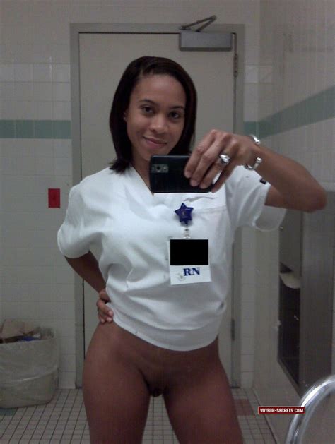 naked nurse at work