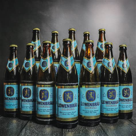 loewenbraeu original german helles lager ml bottles  abv