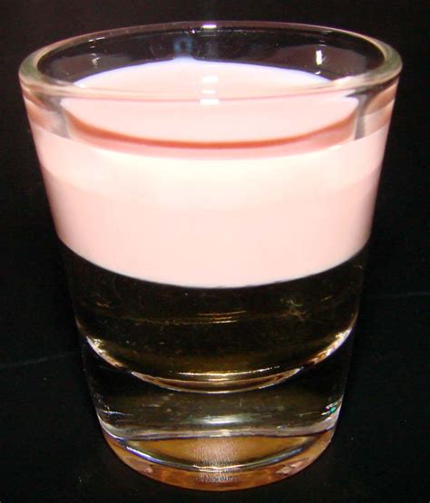 Pink Pussy Cat Layered Shot Recipe