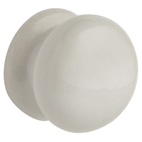 wilko mm  white ceramic door knob  pack wilko