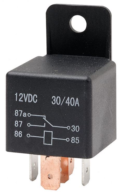 grainger approved automotive relay  dc coil volts       dc contact rating