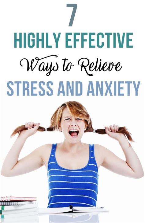 7 highly effective ways to relieve stress and anxiety