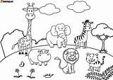 Zoo Print Cartoons Colouring Blippi Collegesportsmatchups sketch template