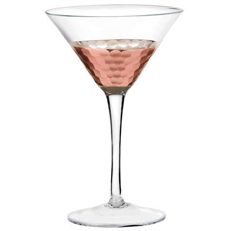 Coppertino Martini Glasses 8 8oz 250ml Drinkstuff