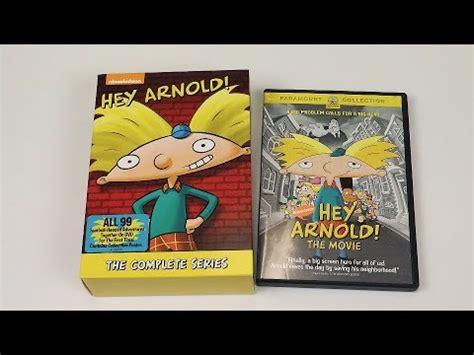 hey arnold dvd series  unboxing youtube