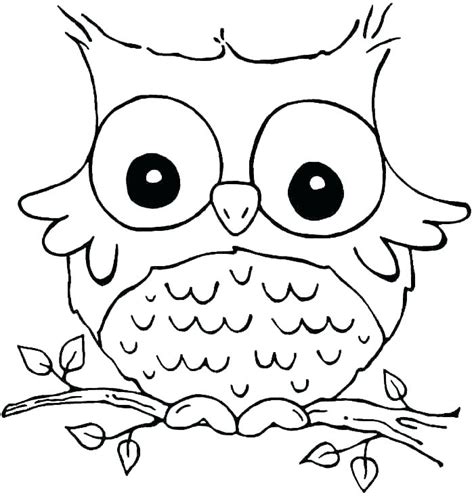 cute cartoon owl coloring pages  getcoloringscom  printable