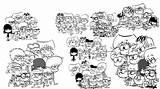 Loud House Coloring Pages Print Steven Holly Universe Ben Kingdom Little sketch template