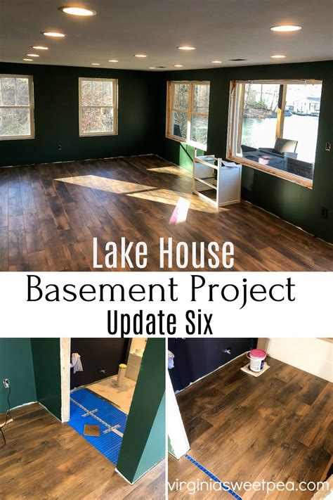 lake house basement project update  basement house lake house basement cozy basement