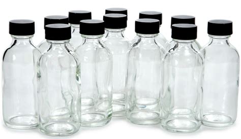 vivalpex  clear  oz glass bottles  lids walmartcom