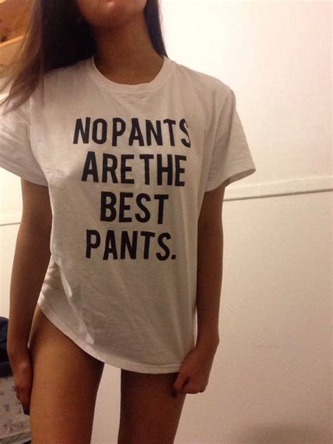 No Pants Are The Best Pants T Shirt Cheap Funny T Shirts