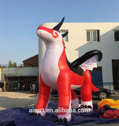 Time To Source Smarter Red And White Toothless Dragon Inflatable